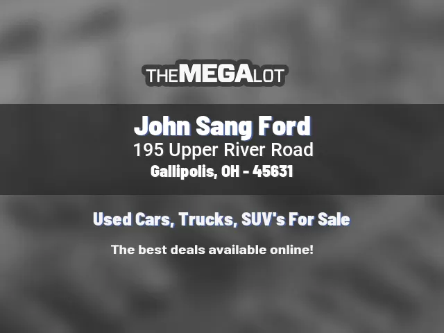 John Sang Ford