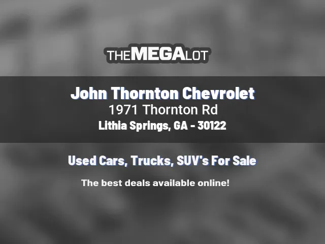 John Thornton Chevrolet