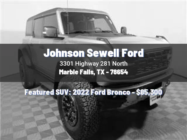 Johnson Sewell Ford