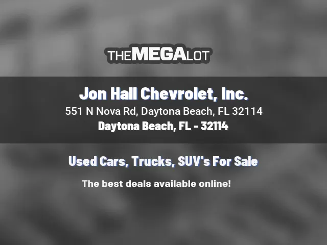 Jon Hall Chevrolet, Inc.