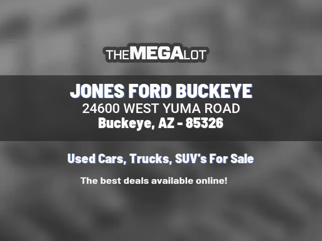 JONES FORD BUCKEYE