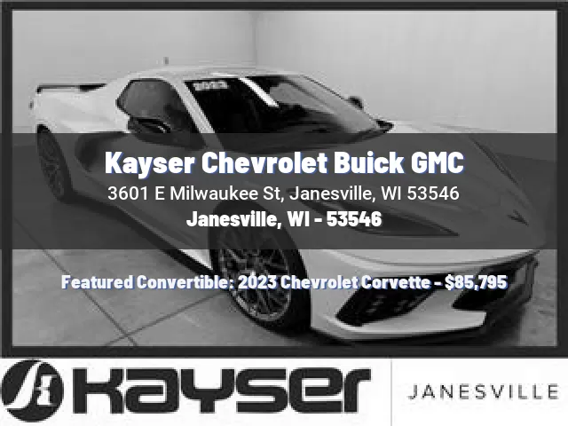 Kayser Chevrolet Buick GMC