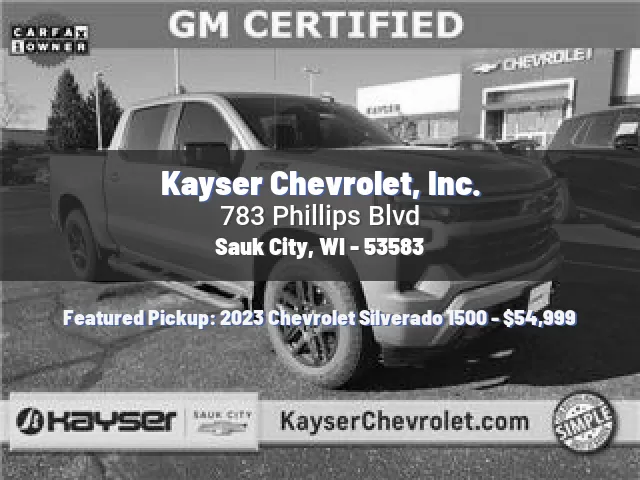 Kayser Chevrolet, Inc.