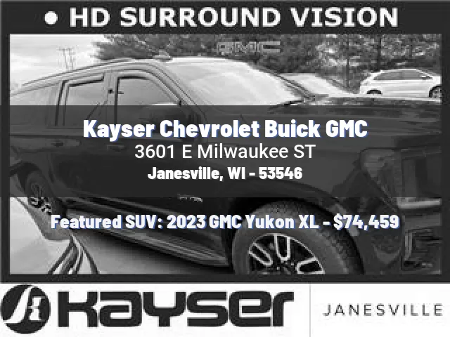 Kayser Chevrolet Buick GMC