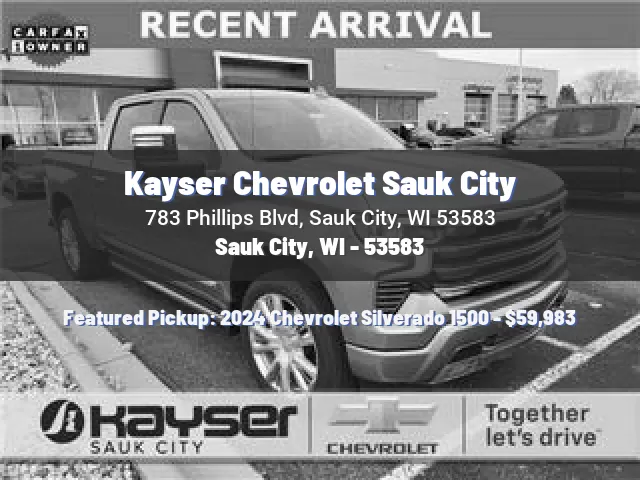 Kayser Chevrolet Sauk City