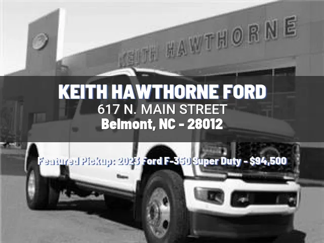 KEITH HAWTHORNE FORD