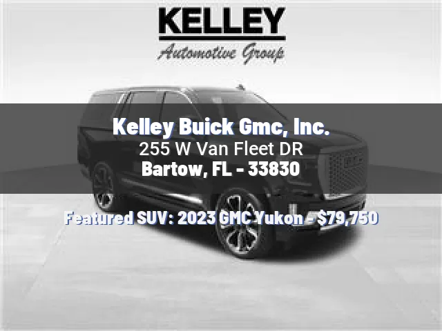 Kelley Buick Gmc, Inc.