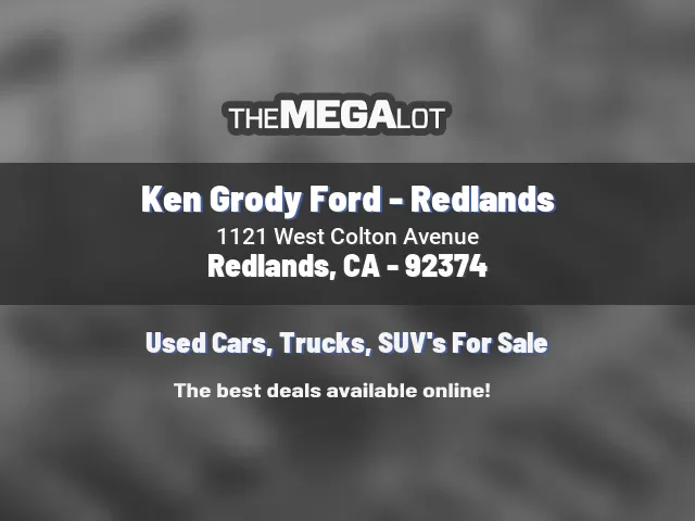 Ken Grody Ford - Redlands