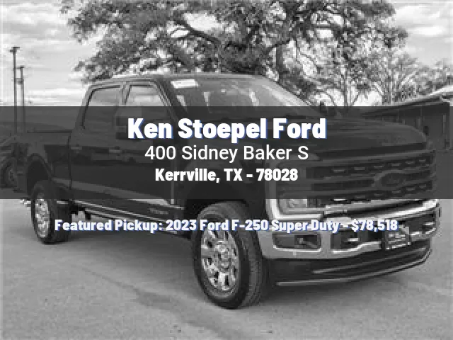 Ken Stoepel Ford