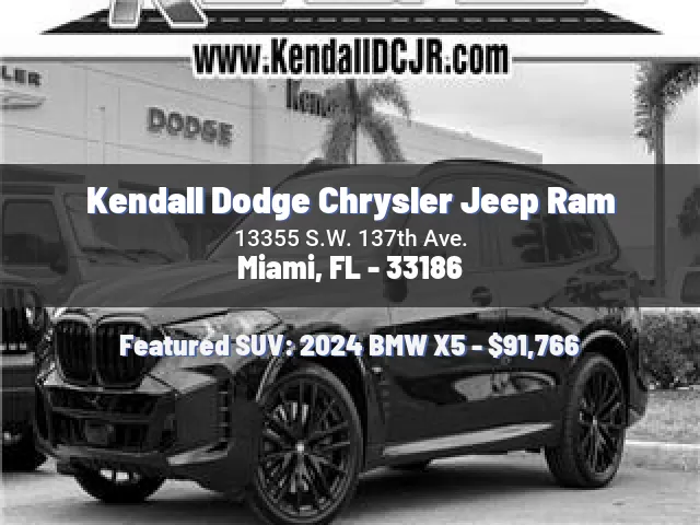 Kendall Dodge Chrysler Jeep Ram