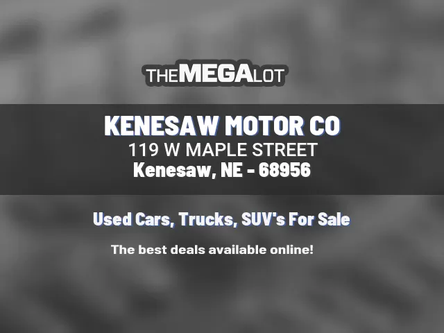 KENESAW MOTOR CO