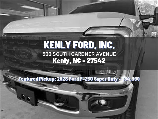 KENLY FORD, INC.