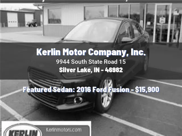 Kerlin Motor Company, Inc.