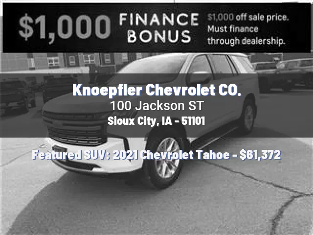 Knoepfler Chevrolet CO.