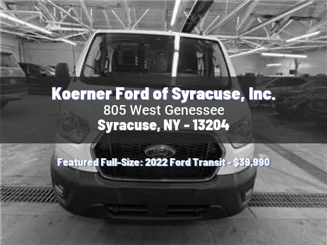 Koerner Ford of Syracuse, Inc.