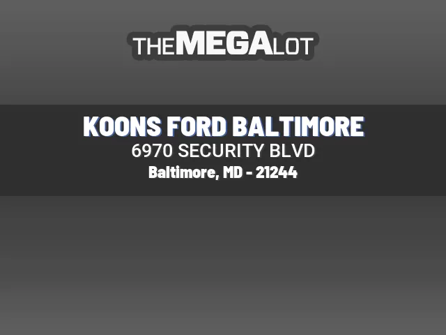 KOONS FORD BALTIMORE