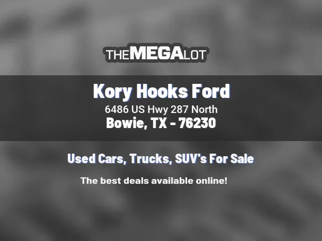 Kory Hooks Ford