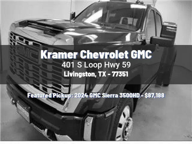 Kramer Chevrolet GMC