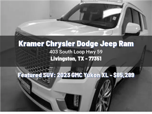 Kramer Chrysler Dodge Jeep Ram