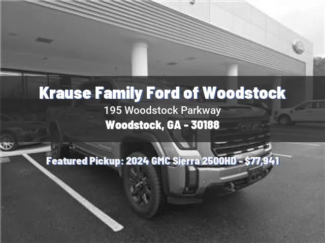 Krause Family Ford of Woodstock