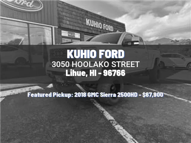 KUHIO FORD