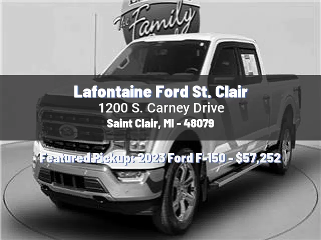 Lafontaine Ford St. Clair