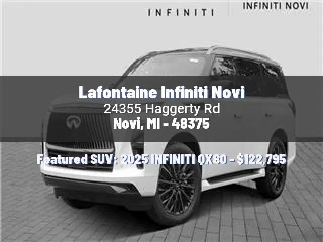 Lafontaine Infiniti Novi