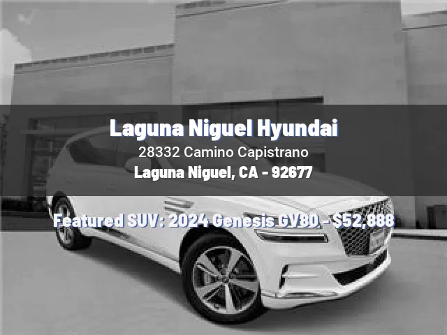 Laguna Niguel Hyundai