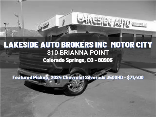 LAKESIDE AUTO BROKERS INC  MOTOR CITY