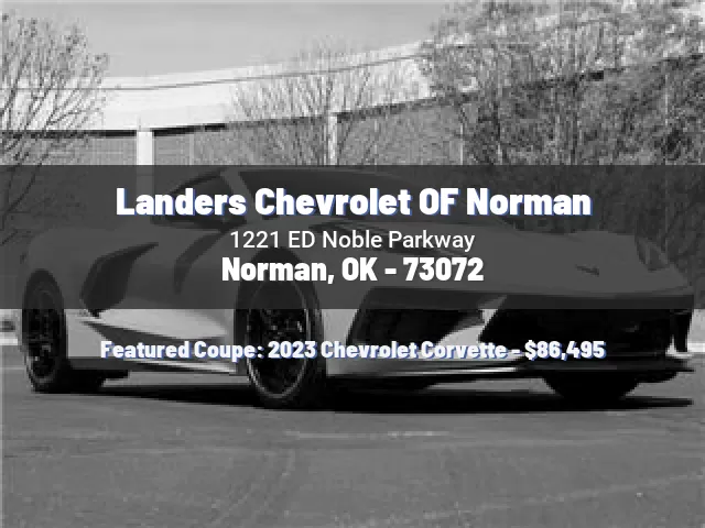 Landers Chevrolet OF Norman