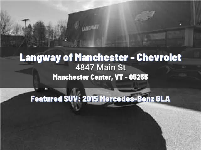 Langway of Manchester - Chevrolet