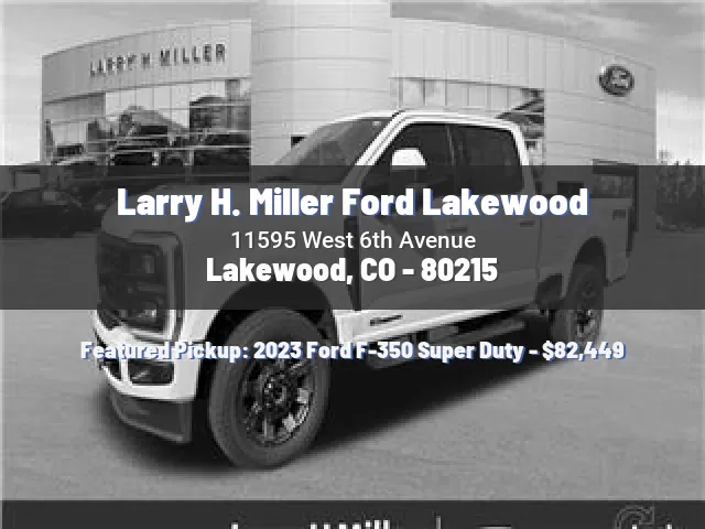 Larry H. Miller Ford Lakewood