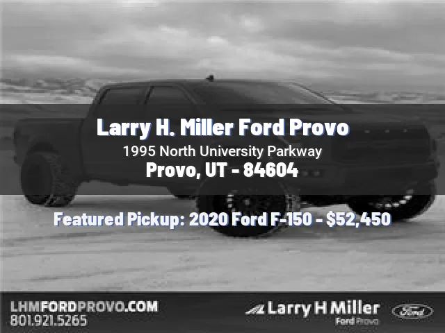 Larry H. Miller Ford Provo