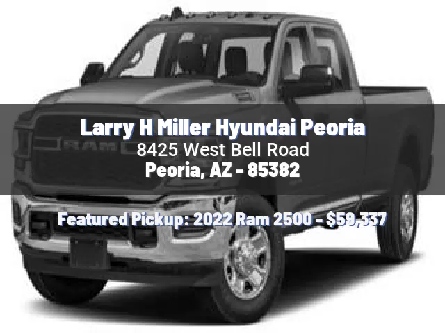 Larry H Miller Hyundai Peoria