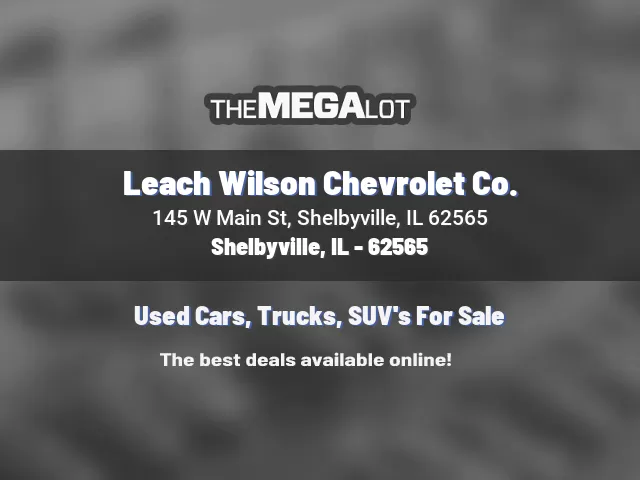 Leach Wilson Chevrolet Co.