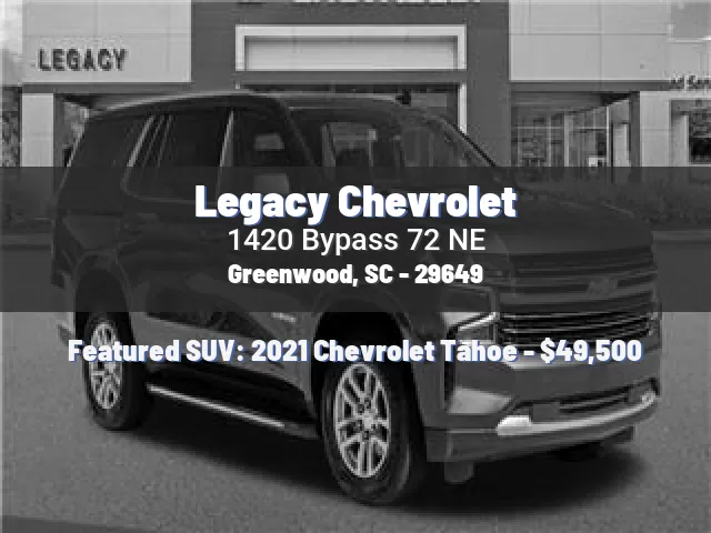 Legacy Chevrolet