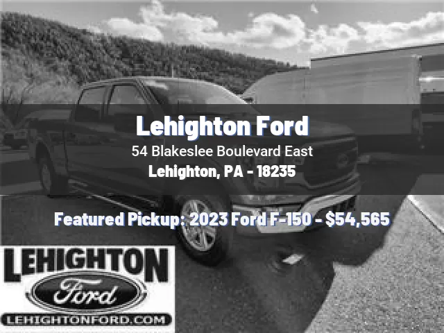 Lehighton Ford