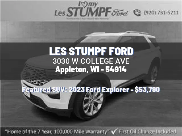 LES STUMPF FORD