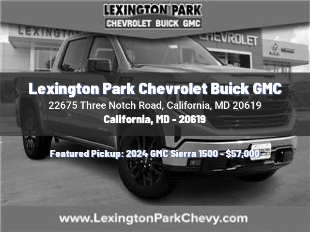 Lexington Park Chevrolet Buick GMC