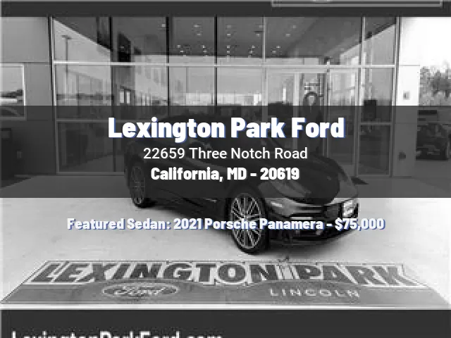 Lexington Park Ford