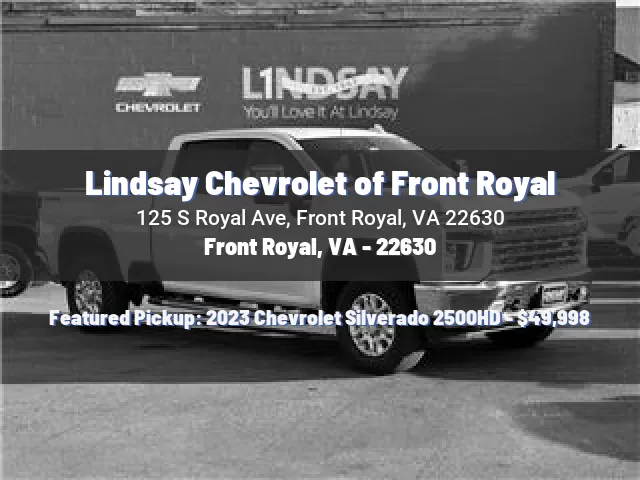 Lindsay Chevrolet of Front Royal