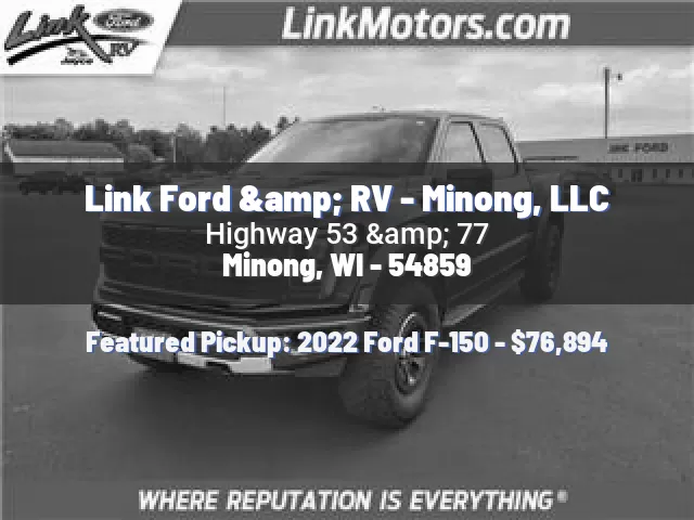 Link Ford & RV - Minong, LLC