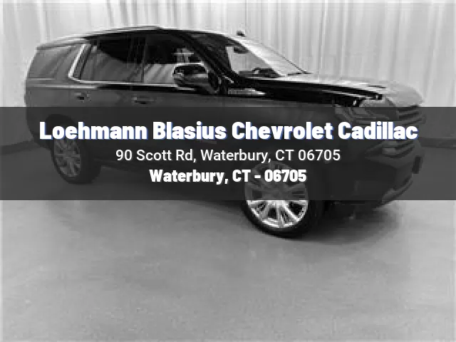 Loehmann Blasius Chevrolet Cadillac