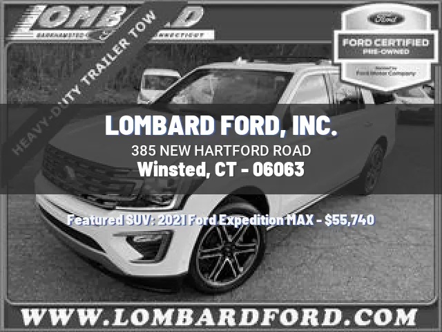 LOMBARD FORD, INC.