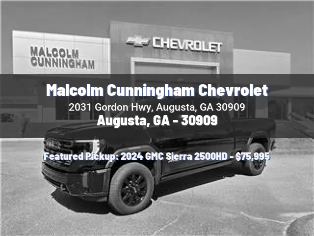 Malcolm Cunningham Chevrolet