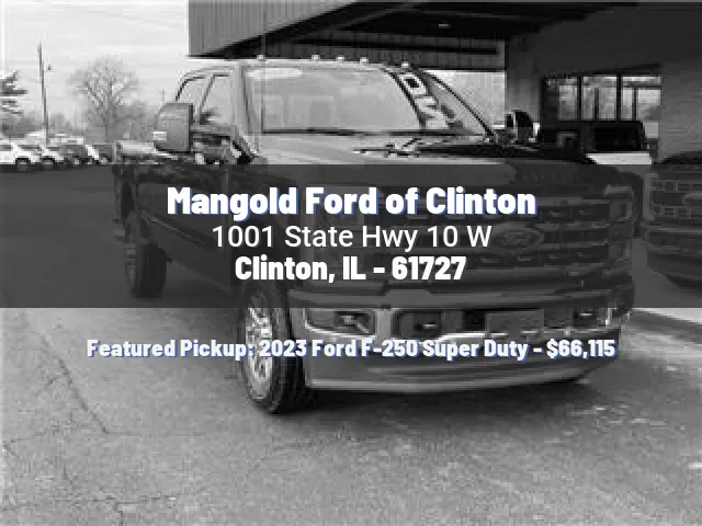 Mangold Ford of Clinton