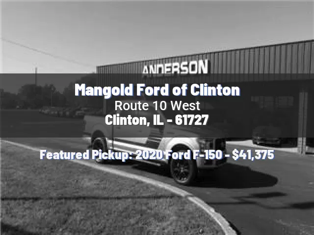 Mangold Ford of Clinton