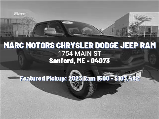 MARC MOTORS CHRYSLER DODGE JEEP RAM