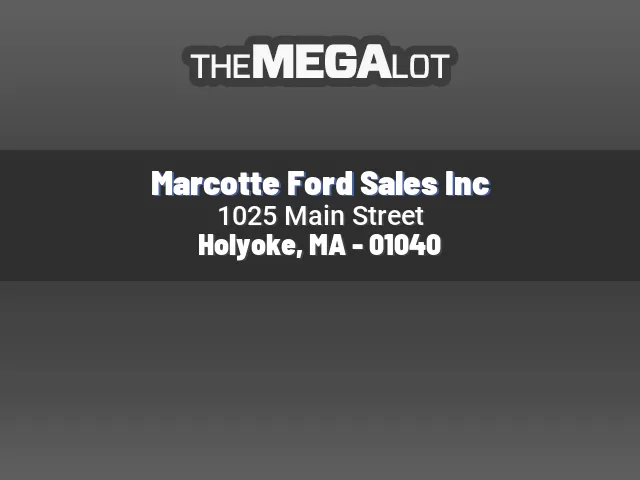 Marcotte Ford Sales Inc