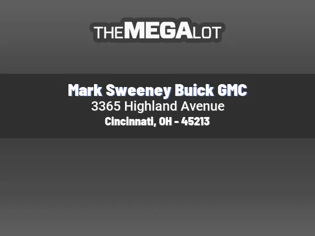 Mark Sweeney Buick GMC